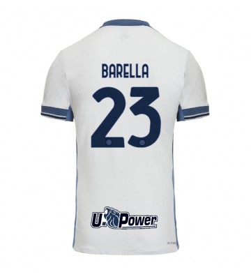 Inter Milan Nicolo Barella #23 Bortatröja 2024-25 Kortärmad